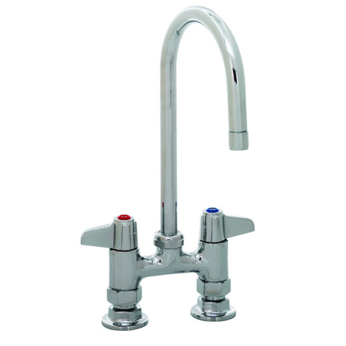 T&S Brass 5F-4DLS05CA Equip Faucet 4"