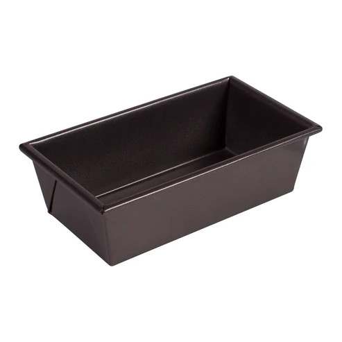 Winco HLF-100 8.5" x 2.75" Aluminized Steel Bakeware Loaf Pan