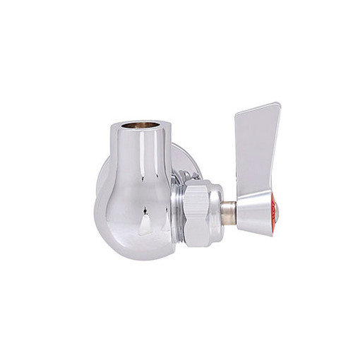 Fisher 2700 Brass Wall Mount Single Hole Control Valve