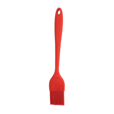 Winco SB-175R Brush 1-3/4" Wide 7" Handle Length Silicone Exterior Stainless Steel Interior