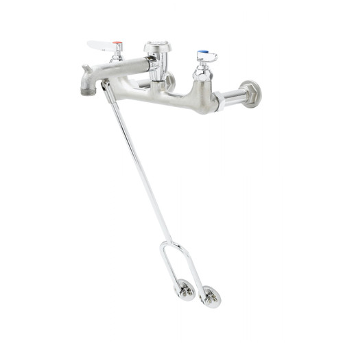 T&S Brass B-0655-RGH Service Sink Faucet 8" centers-adjustable
