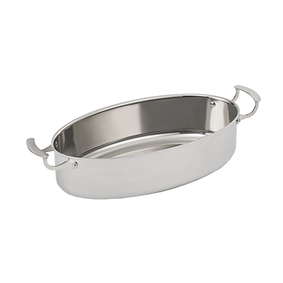 Vollrath 49445
 Aluminum
 Oval
 Miramar Display Cookware Oval Au Gratins