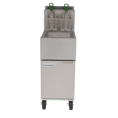 Frymaster ESG35T-NG 35 Lbs. Stainless Steel Natural Gas Frymaster Value High-Efficiency Fryer - 70,000 BTU