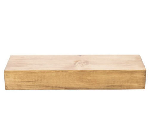 Cal-Mil 166-3-99 20-1/2"W x 7"D x 3-1/4"H Rectangle Wood Madera Display Tray/Riser
