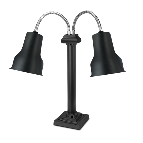 Eastern Tabletop 9632MB Stainless Steel Lamp Warmer with 2 Bulbs - 120 Volts, 250 Watts