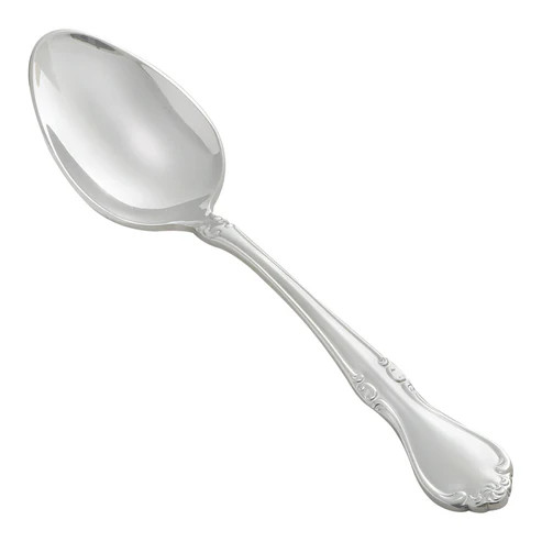 Winco 0039-03 7-1/4" 18/8 Stainless Steel Dinner Spoon (contains 1 Dozen)