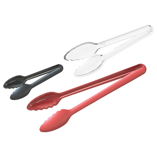 Winco CVST-9R 9" Polycarboante Red Serving Tong
