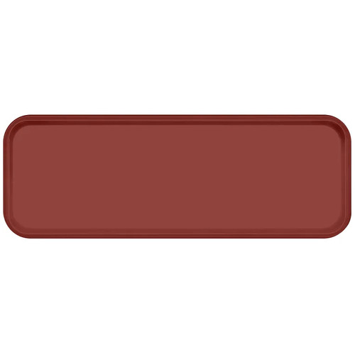 Cambro 926501 8.88" Rectangle Fiberglass Camtray - 12/Case