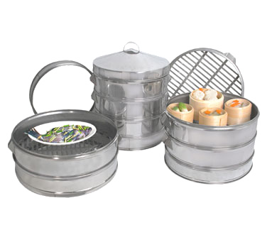 Town 36622 Steamer Ring 22" Dia. 4"H 18/8 Stainless Steel