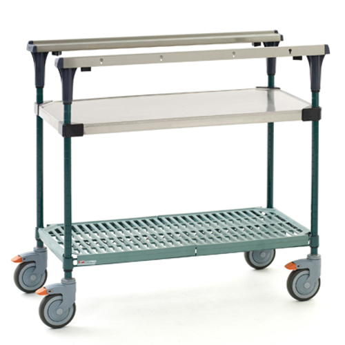 Metro MS1830-FSPR PrepMate MultiStation with Stainless Steel and SuperErecta Pro Shelving 32" x 19 3/8" x 39 1/8"