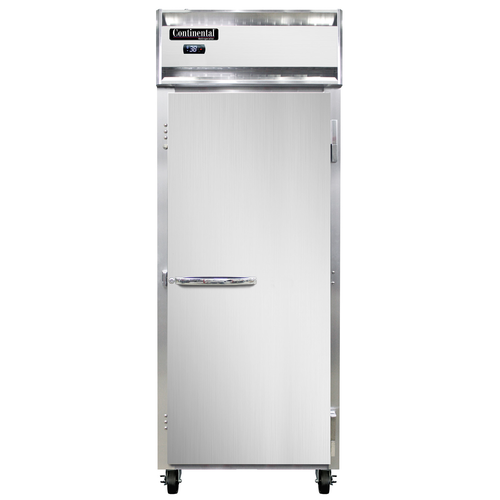 Continental Refrigerator 1RENSS 28.5" W One-Section Solid Door Reach-In Extra-Wide Refrigerator