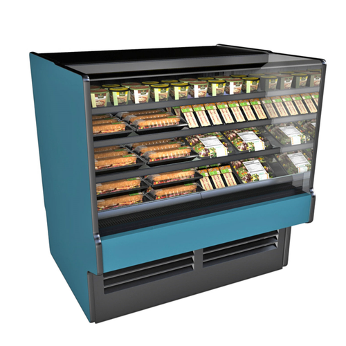 Structural Concepts GMSSV452R 51"W Fusion Self-Service Refrigerated Merchandiser