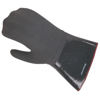 San Jamar 6786RMT 14" Fryer Oven Mitt