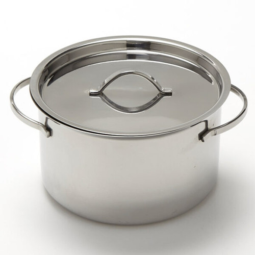 American Metalcraft MPL24 5" 24 Oz. Stainless Steel Round Mini Pot