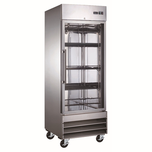 Admiral Craft USFZ-1D-G 29" W 1 Section Glass Door Reach-In U-STAR Freezer - 115 Volts
