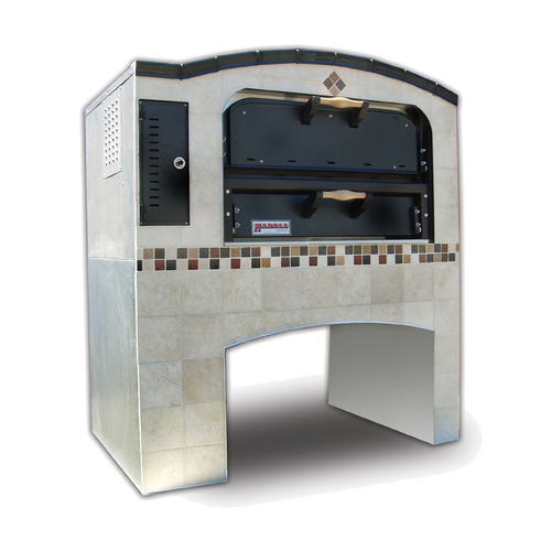 Marsal MB-236 Natural Gas Deck Type Slice Series Pizza Oven - 100,000 BTU