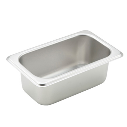 Winco SPN2 Steam Table Pan 1/9 Size
