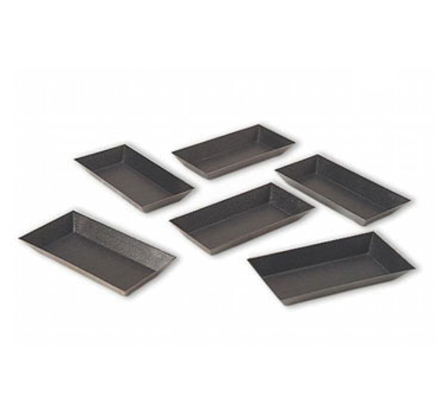 Matfer Bourgeat
 331602
 3.75" x 0.44" x 1.88"
 Rectangle
 Steel
 Exopan Tart Mold