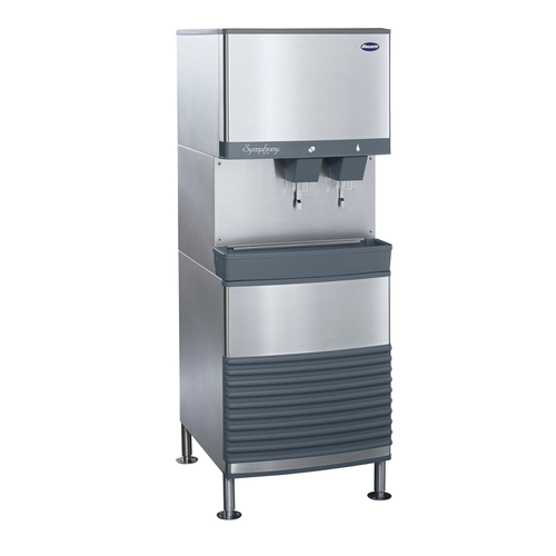 Follett LLC 25FB414A-L Symphony Plus 22.75" W Freestanding Air Cooled Chewblet Ice and Water Dispenser with Lever- 115 Volts