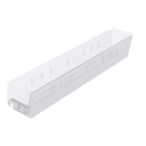 Metro Mb30124Cln Shelf Bin NesTing 23-5/8"W Clear