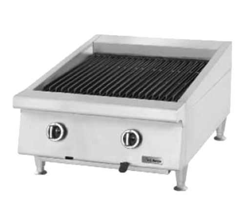 Garland UTBG48-AB48 48" Gas Countertop Charbroiler - 120,000 BTU