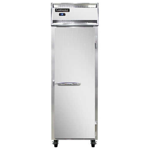 Continental Refrigerator 1RSNSA 26" W One-Section Solid Door Reach-In Refrigerator