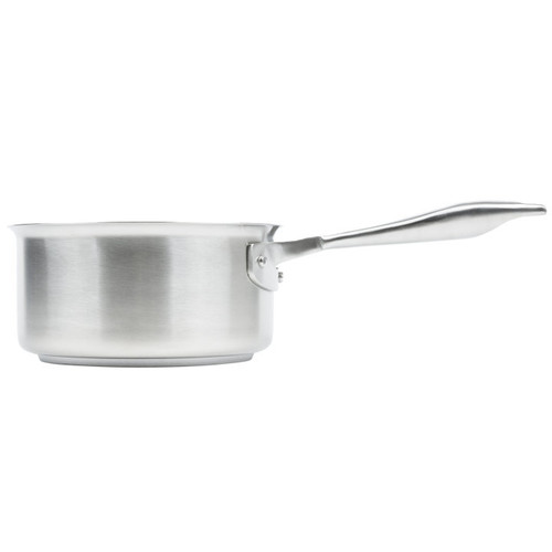 Vollrath 47740 2.25 Qt. Stainless Steel and Aluminum Clad Bottom Intrigue Stainless Steel Sauce Pan