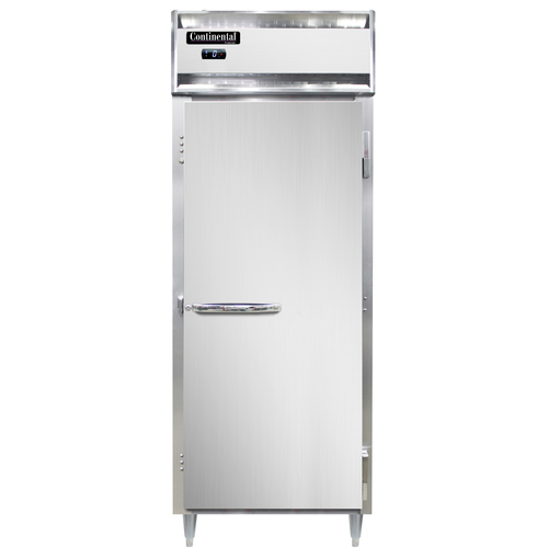 Continental Refrigerator DL1FE 28.5" W One-Section Solid Door Reach-In Designer Line Wide Freezer - 115 Volts