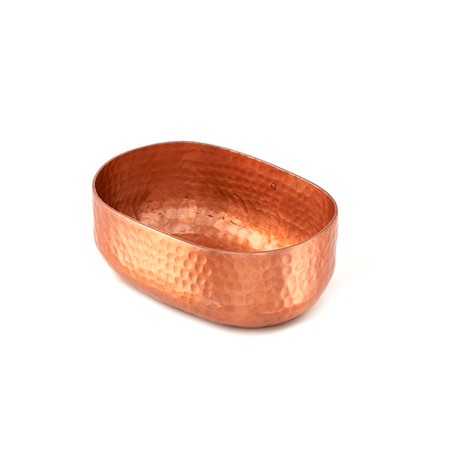 American Metalcraft ABHC46 25 Oz. Aluminum Oval Entree Basket