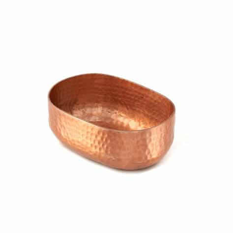American Metalcraft ABHC46 25 Oz. Aluminum Oval Entree Basket
