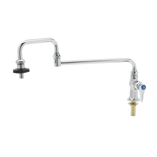 T&S Brass B-0590 Pot Filler Faucet deck mount double-jointed 18"