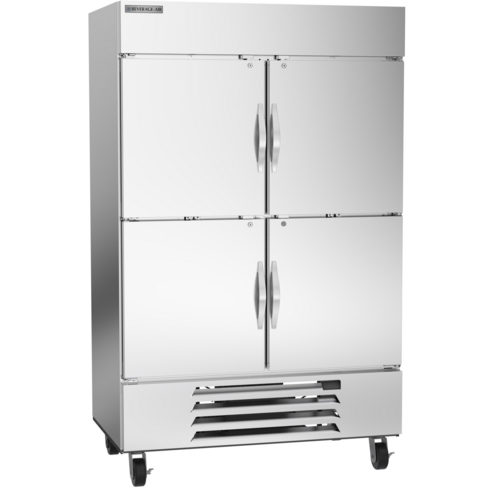 Beverage Air HBF49HC-1-HS 52" W Two-Section Solid Doors Reach-In Horizon Series Freezer - 115 Volts