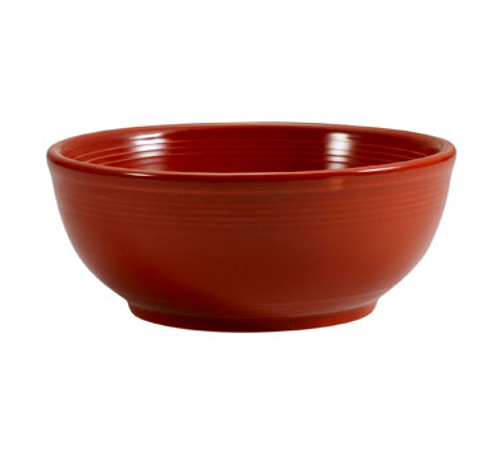 CAC China TG-18-R 15 Oz. Red Porcelain Round Tango Salad Bowl (3 Dozen Per Case)