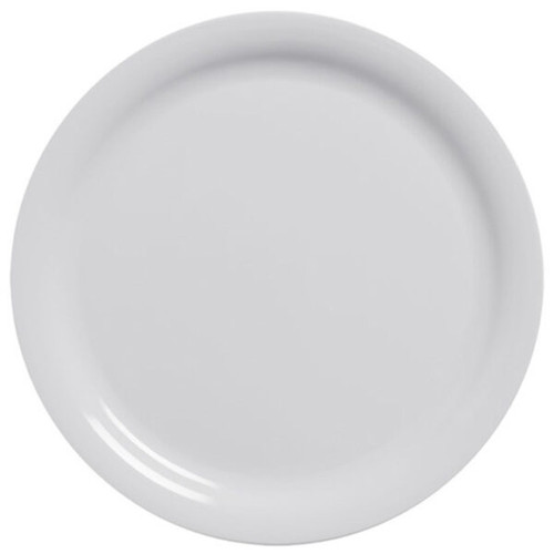 American Metalcraft DPN10WH 10" Plastic White Round Plate
