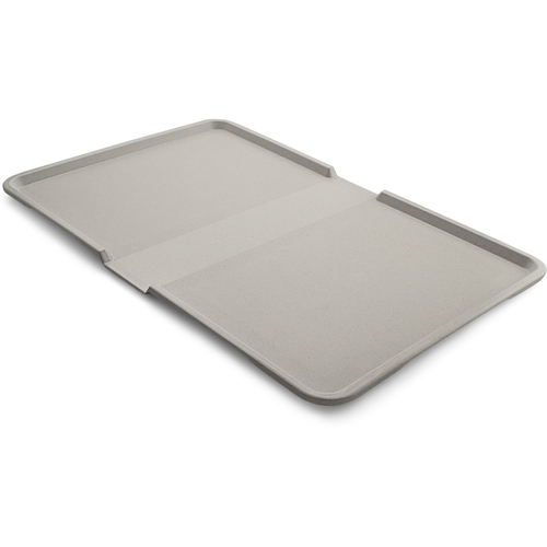 Dinex DXSC1531006 Thermal Aire III™ Gray Individual Meal Patient Tray 13" X 21"