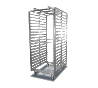 Baxter BDRSB-12 12 Slides Stainless Steel Double Side Load Rack