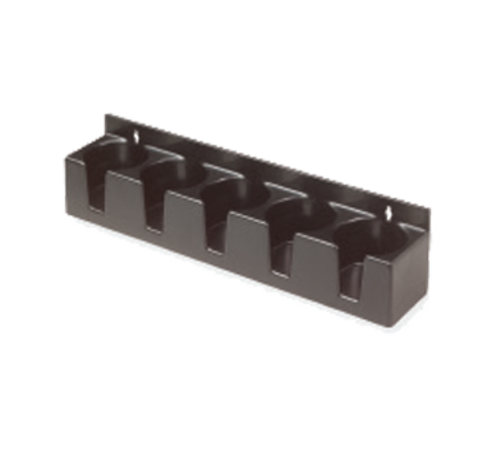 Advance Tabco KS-2K-X 23" W Black Plastic Single Tier Special Value Underbar Basics Speed Rail
