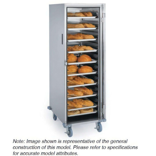 Lakeside 6539 24.25" W Stainless Steel Enclosed 11 Pans Transport and Delivery Cabinet