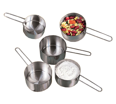 American Metalcraft MCW4 Stainless Steel Measuring Cups
