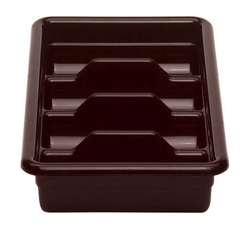 Cambro 1120CBP131 Brown Cutlery Box - 12/Case