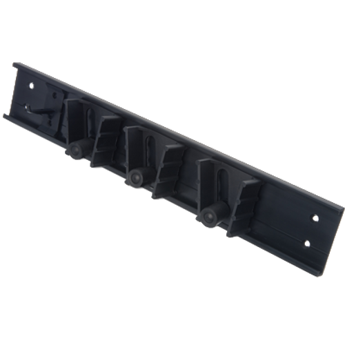 Carlisle 4073100 18" W ABS Plastic Flo-Pac Roll 'N Grip Broom/Brush Holder System