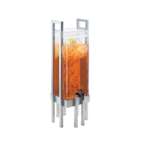 Cal-Mil 3302-3-74 3 Gallon Clear Beverage Dispenser Square