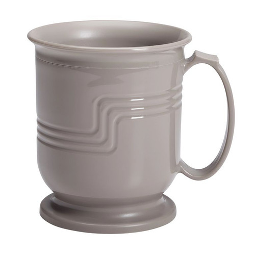 Cambro MDSM8457 8 Oz. Wheat Polypropylene The Shoreline Collection Mug - 48/Case