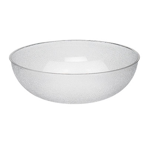 Cambro PSB23176 23" 40 qt PolyCarbonate Clear Round Camwear Serving Bowl