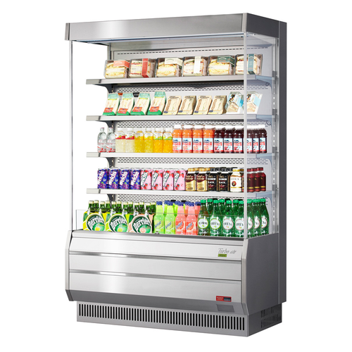 Turbo Air TOM-50S-N 50.88"W Vertical Open Display Merchandiser