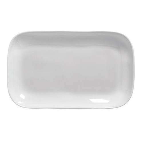 American Metalcraft CPL21CL Plastic White Rectangular Serving Platter