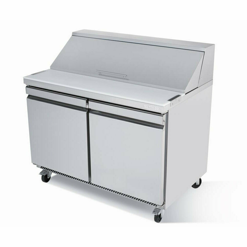 Infrico USA IRT-UC48P 48.13" W Two-Section Two Door Sandwich/Salad Prep Table