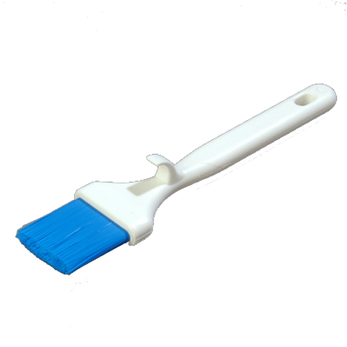 Carlisle 4040114 2" Wide Plastic Handle With Hook Nylon Blue Sparta Meteor Pastry/Basting Brush