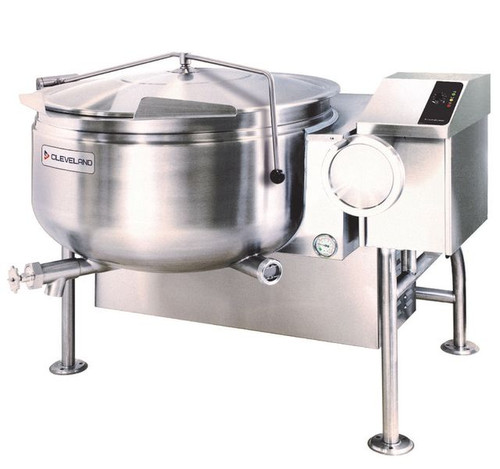 Cleveland KGL40SH 40 Gallon Full Steam Jacket Design Steam Jacketed Kettle - 190,000 BTU