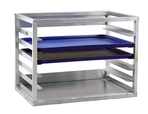 New Age 98138 21"H Wall-Mounted 6 Bun Pan Rack with 3" Spacing